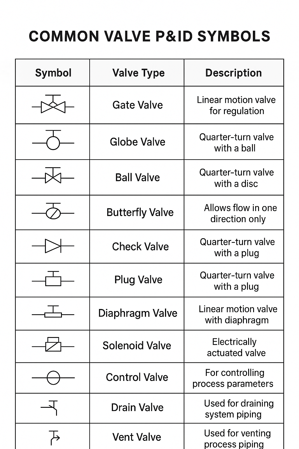 P&id Symbols