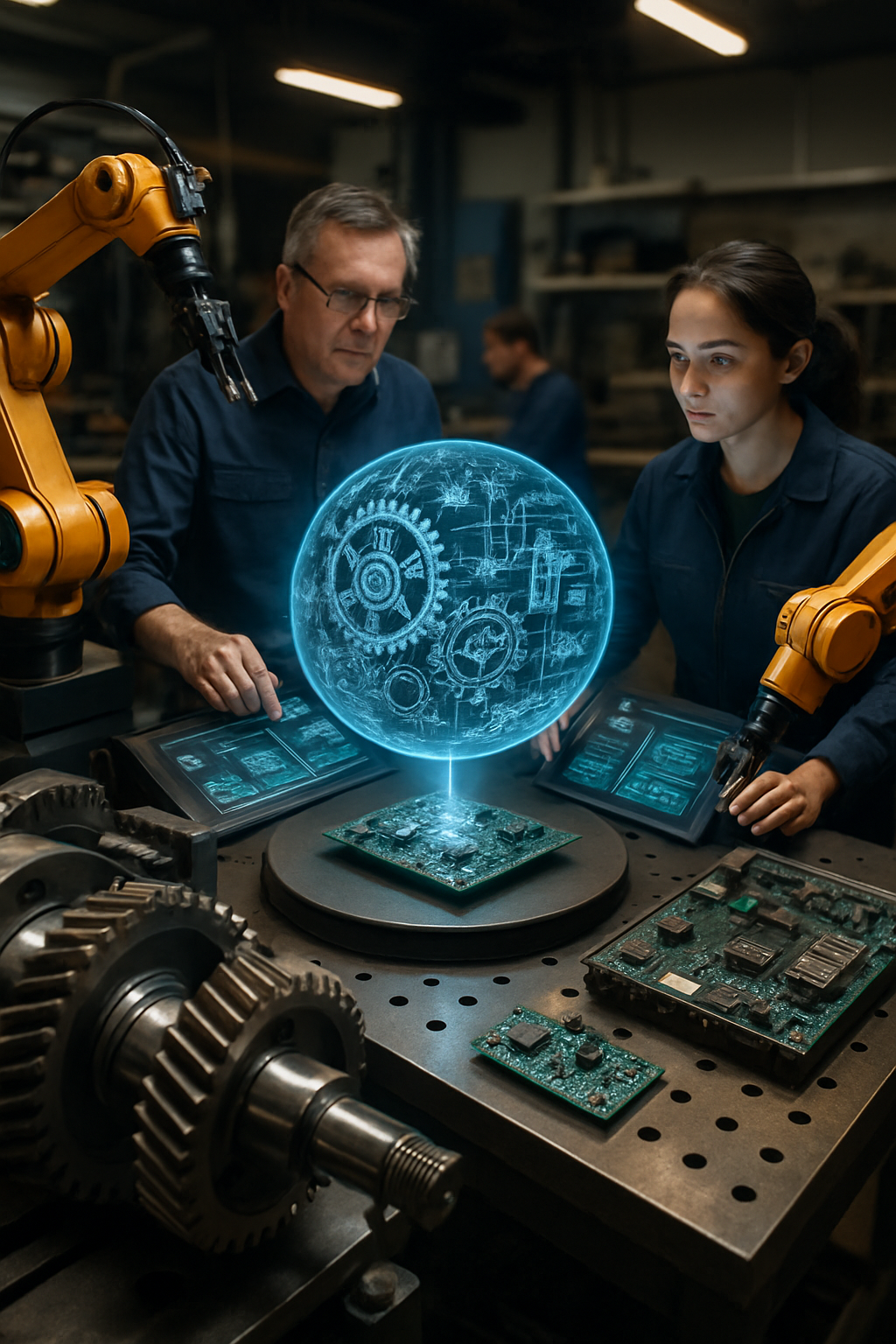 Mechanical + Electrical = Mechatronics